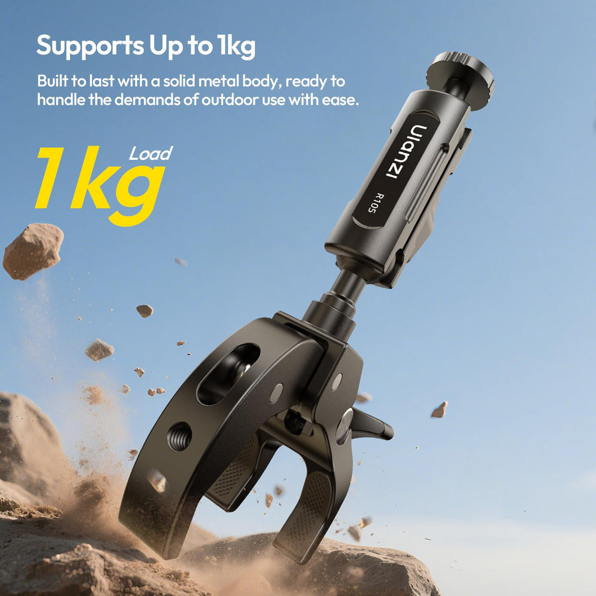 Super Clamp Camera Mount with 360° Dual Ballhead Magic Arm R6758