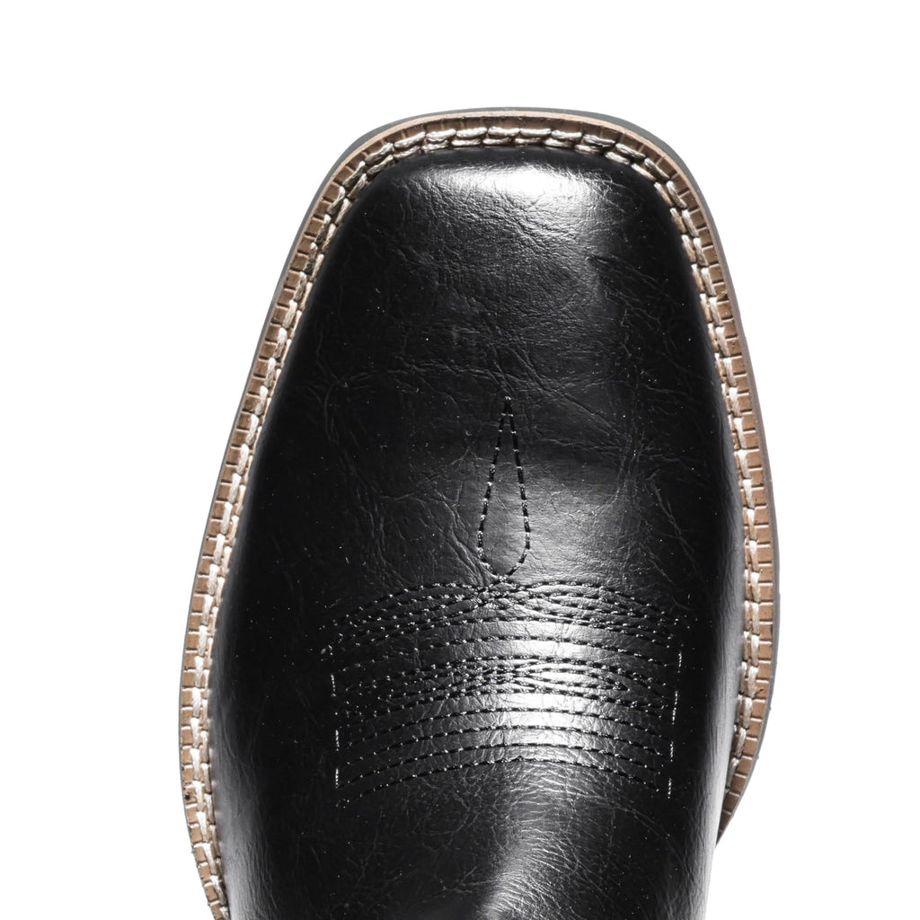 Cowboy Boots Square Toe Ankle Boots D572