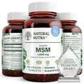 MSM Supplement with Sulfur 1000 mg, 60 Vegan Tablets L82458
