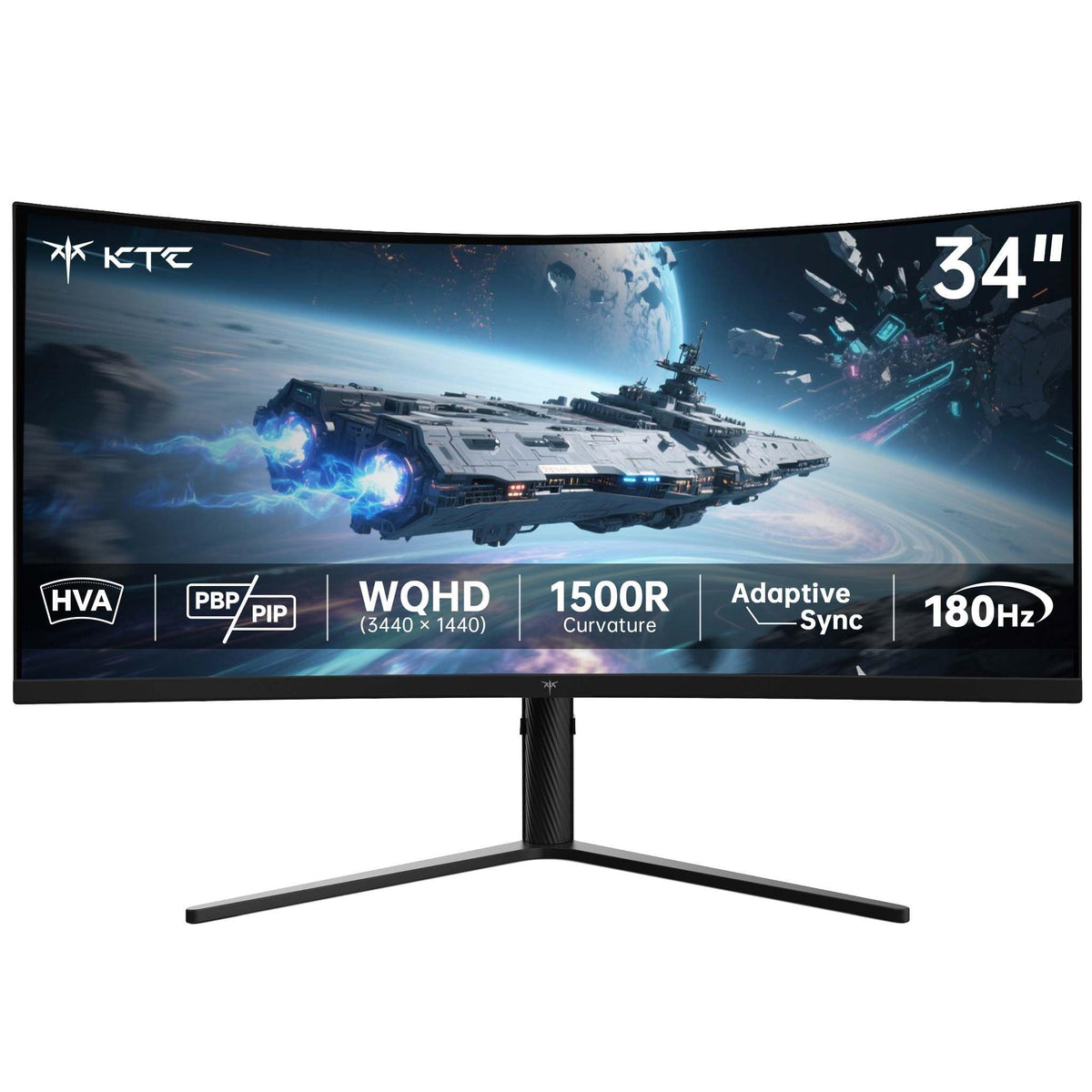 34 Inch Curved Gaming Monitor 180Hz P71492