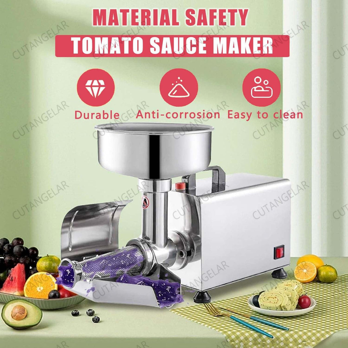 450W Stainless Steel Food Juicer T617219