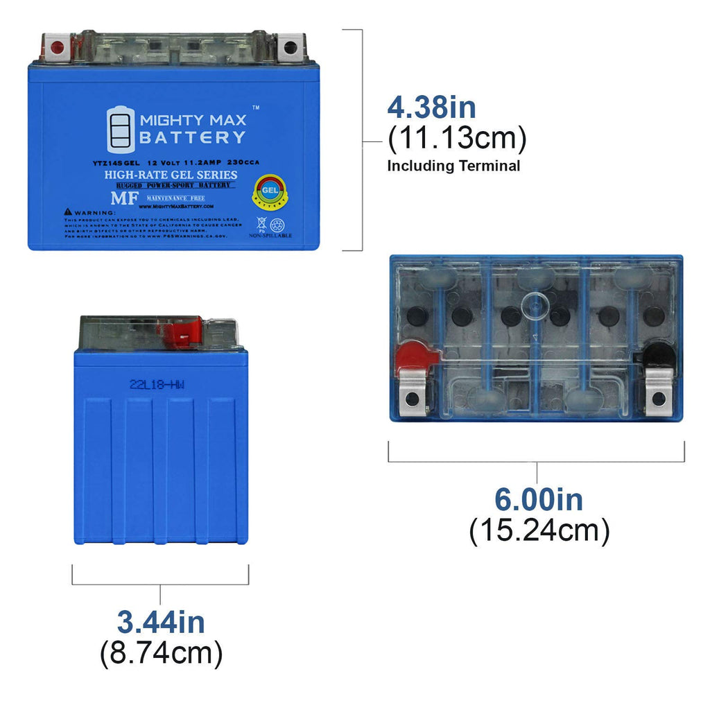 12V 11.2Ah GEL Battery H25764