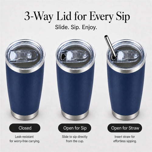 20oz Stainless Steel Insulated Tumblers 12 Pack U156