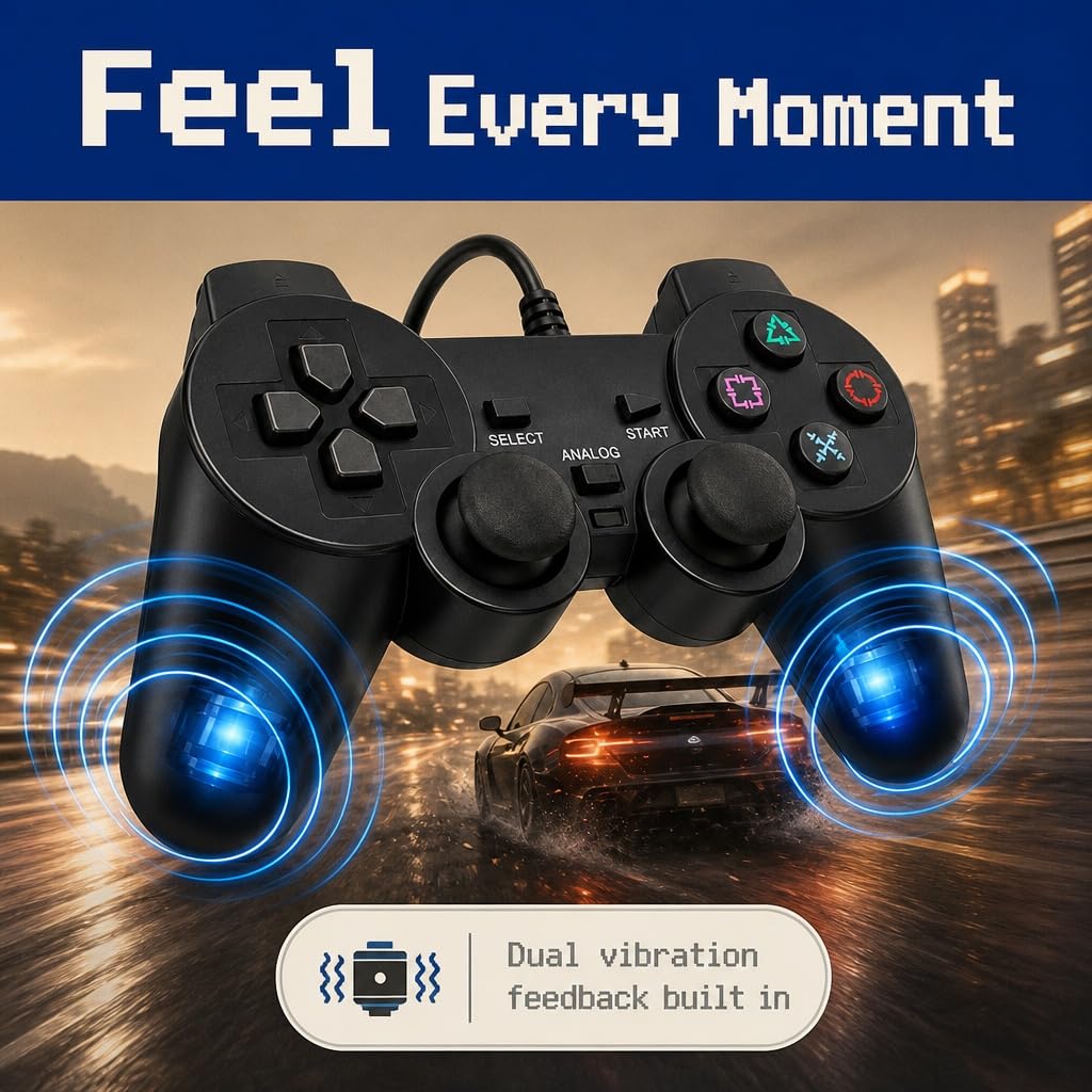 Wired PS2 Controller 2 Pack A91413