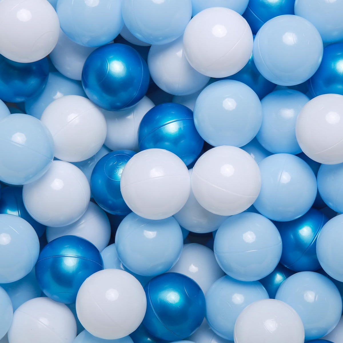Crush Proof Non-Toxic Plastic Balls 170pcs 2.2inchs J4986