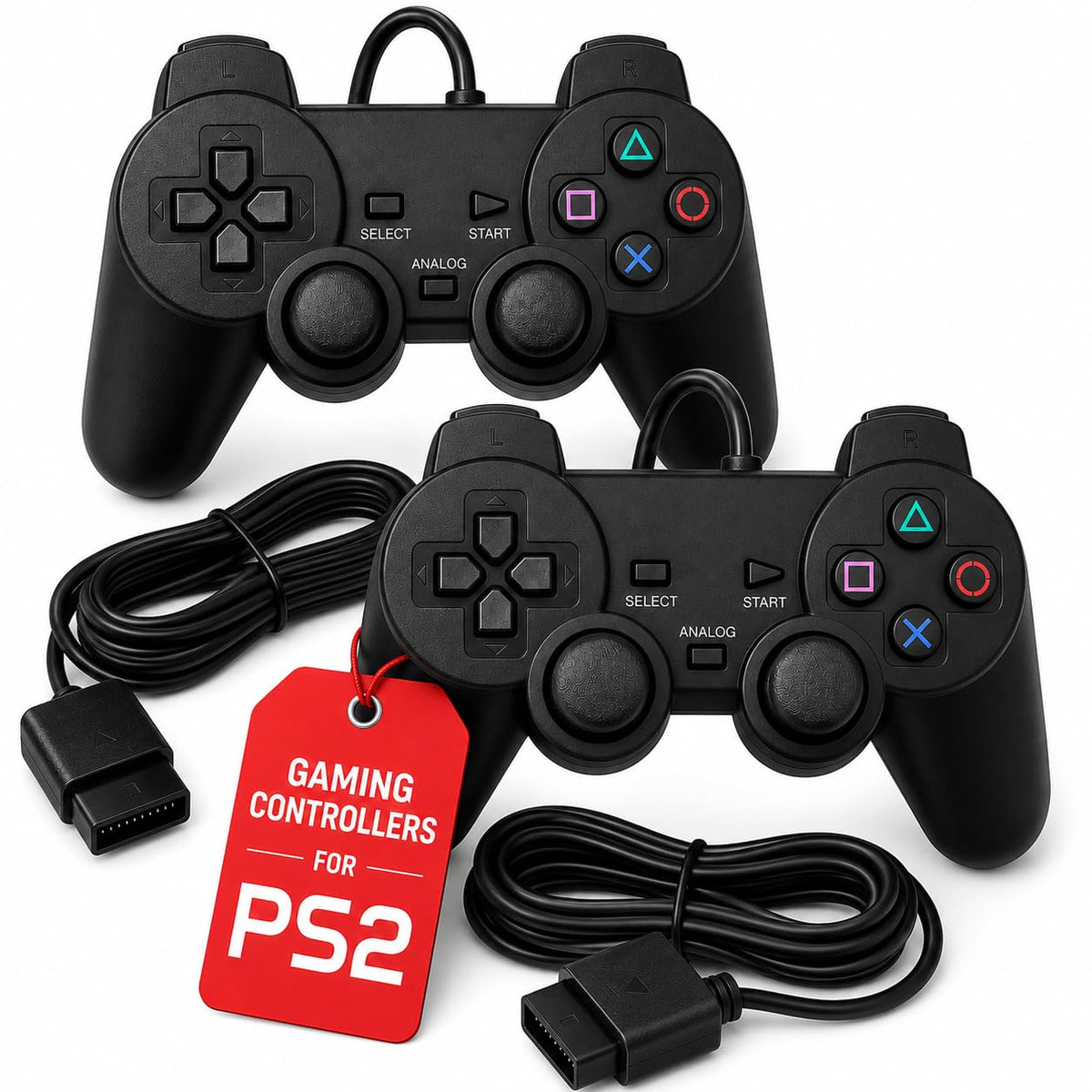 Wired PS2 Controller 2 Pack A91413