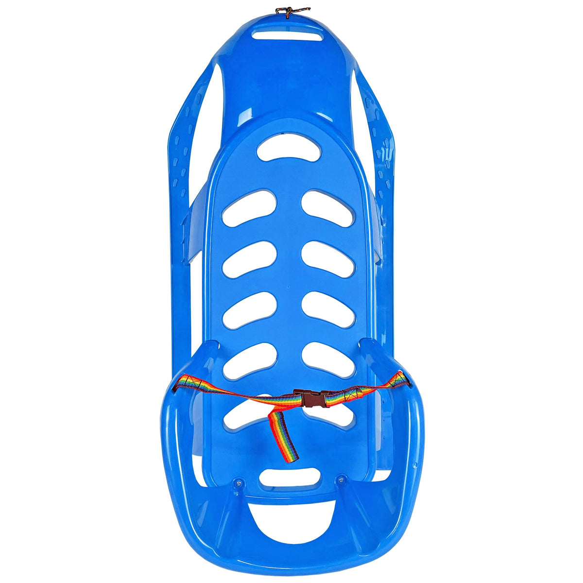 Snow Sled with Pull Rope, Backrest and Safety Belt L1399