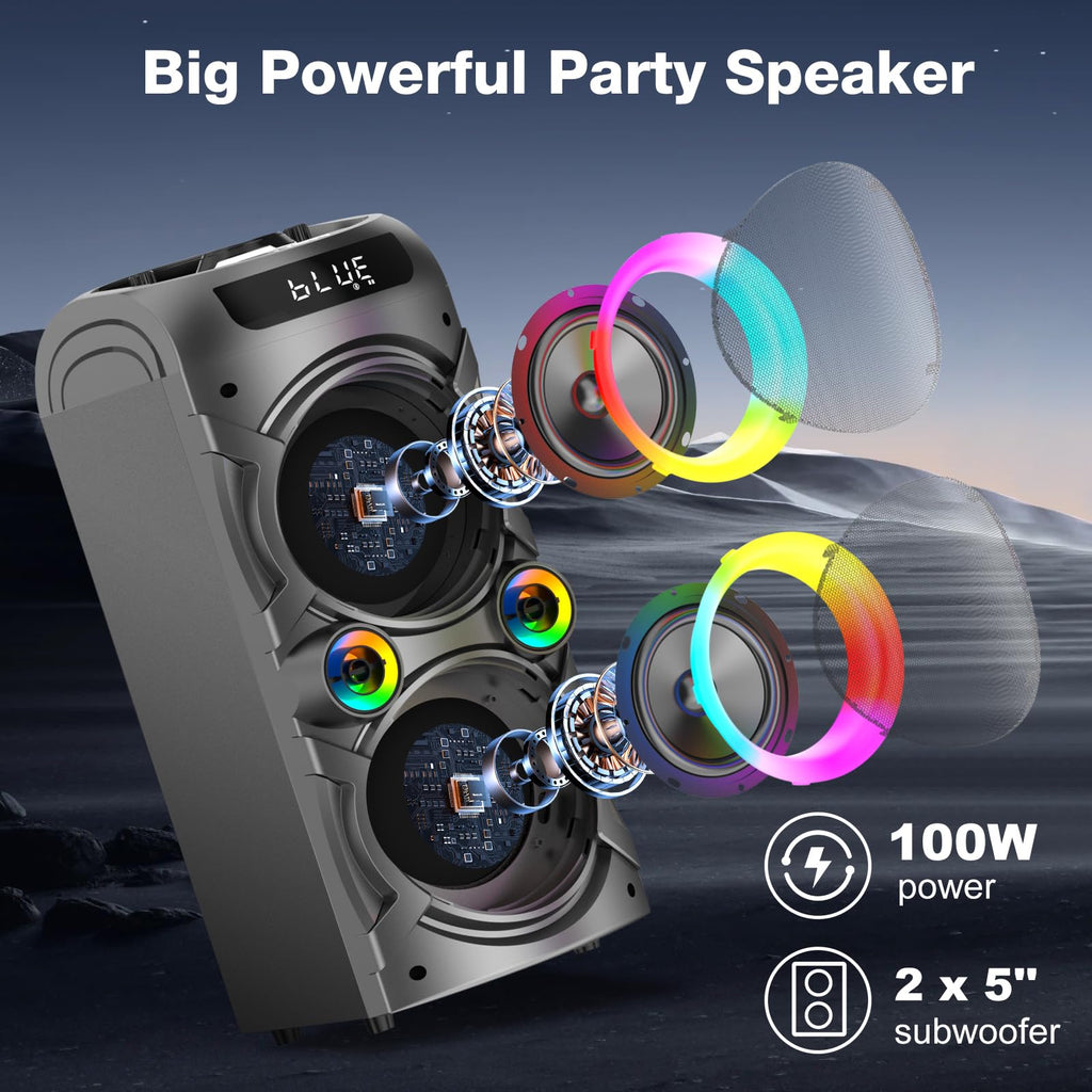 100W Portable Bluetooth Speaker Q18740