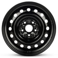 16 Inch Black Steel Rim Car Wheel O460594
