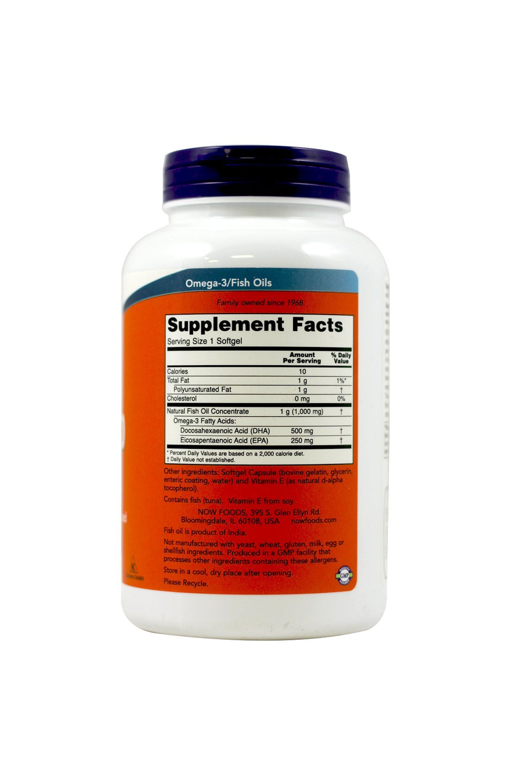 DHA-500 500mg Softgels Pack of 2 180 Count K294586