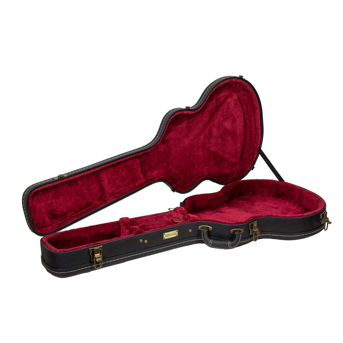 Black Semi-Hollow Electric Guitar Case J770321