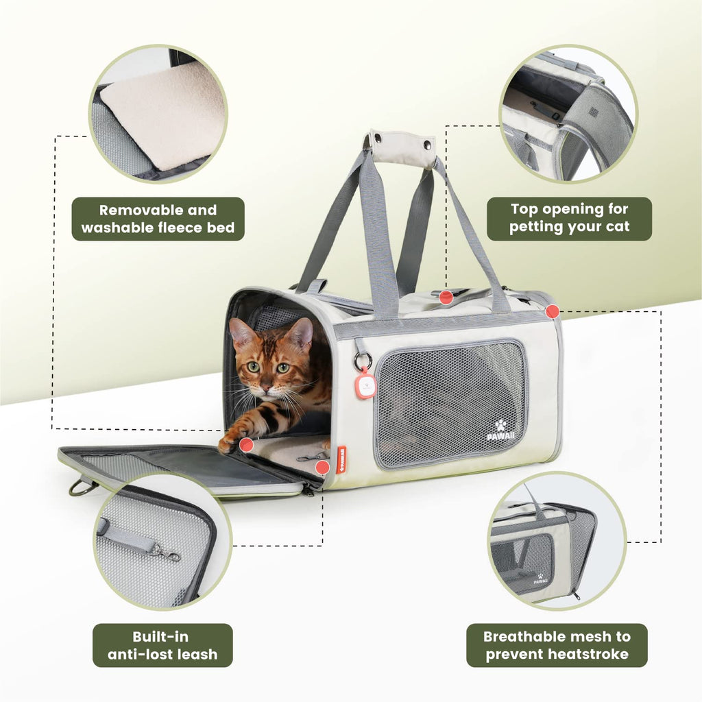 Airline Approved Expandable Cat Carrier O169361