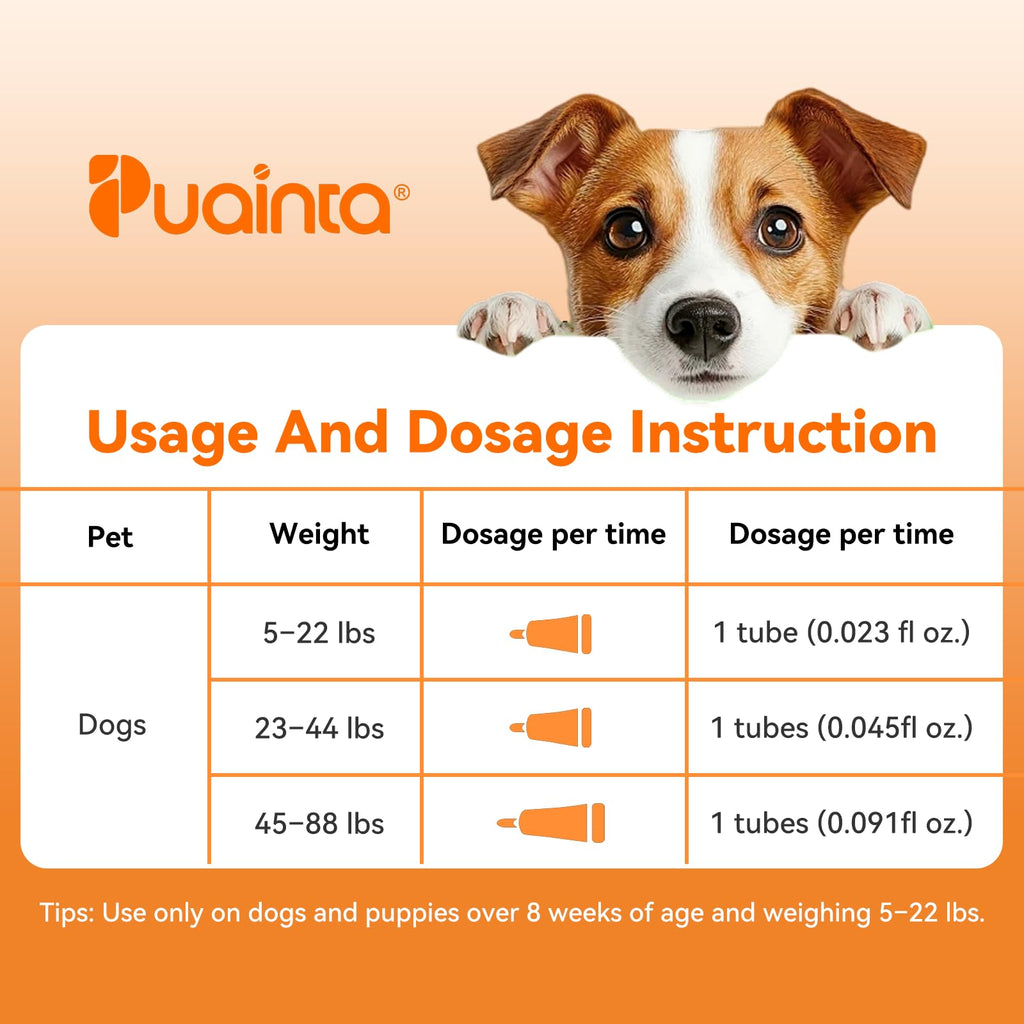 Flea and Tick Prevention for Large Dogs 3 Monthly Doses D580705