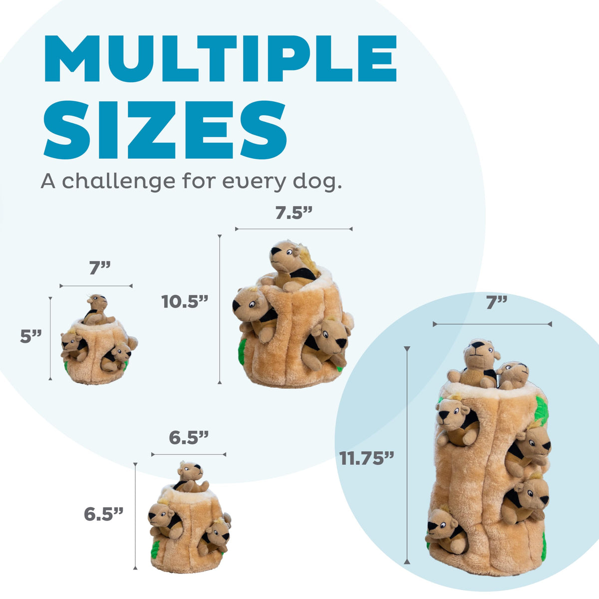 Plush Squeaky Dog Toy H2304