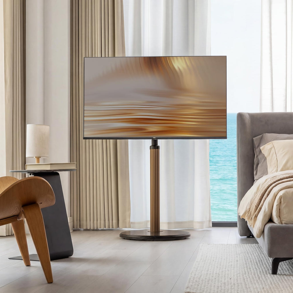 Aluminum Rolling TV Stand for 32-65 inch TVs L665635