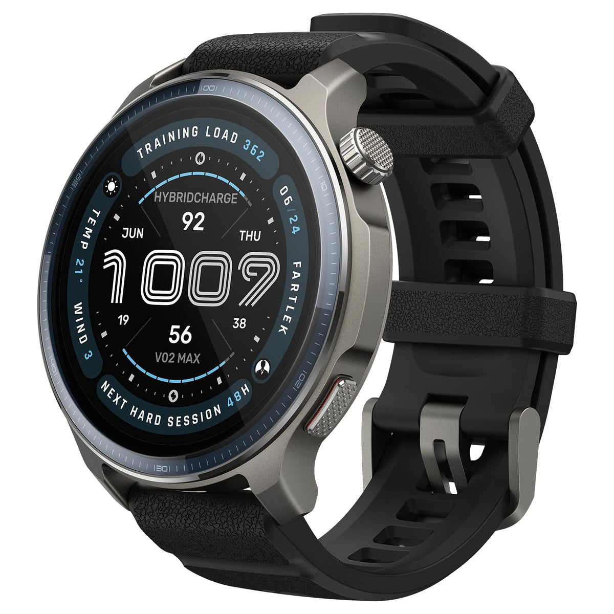 Smart Watch 1.5" AMOLED Sapphire Glass O4773