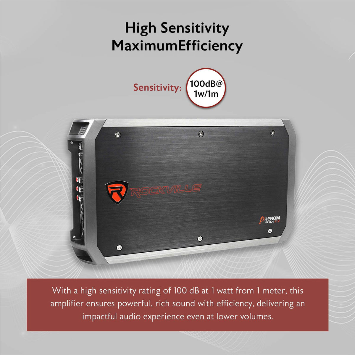 4-Channel Class A/B Car Amplifier 2400W Peak Q21612