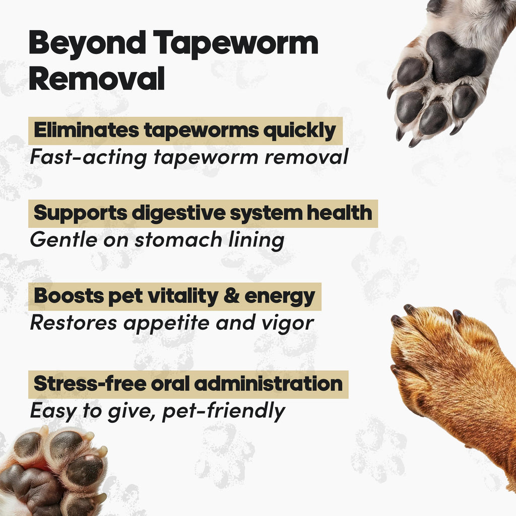Chicken Flavour Dewormer Oral Suspension with Dropper L106945