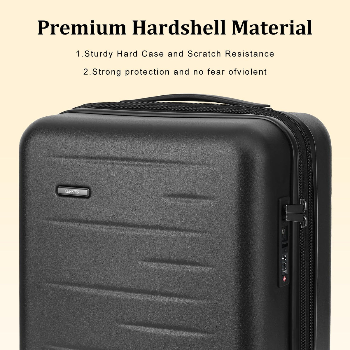 Expandable 16 Inch Underseat Carry On Luggage G9015