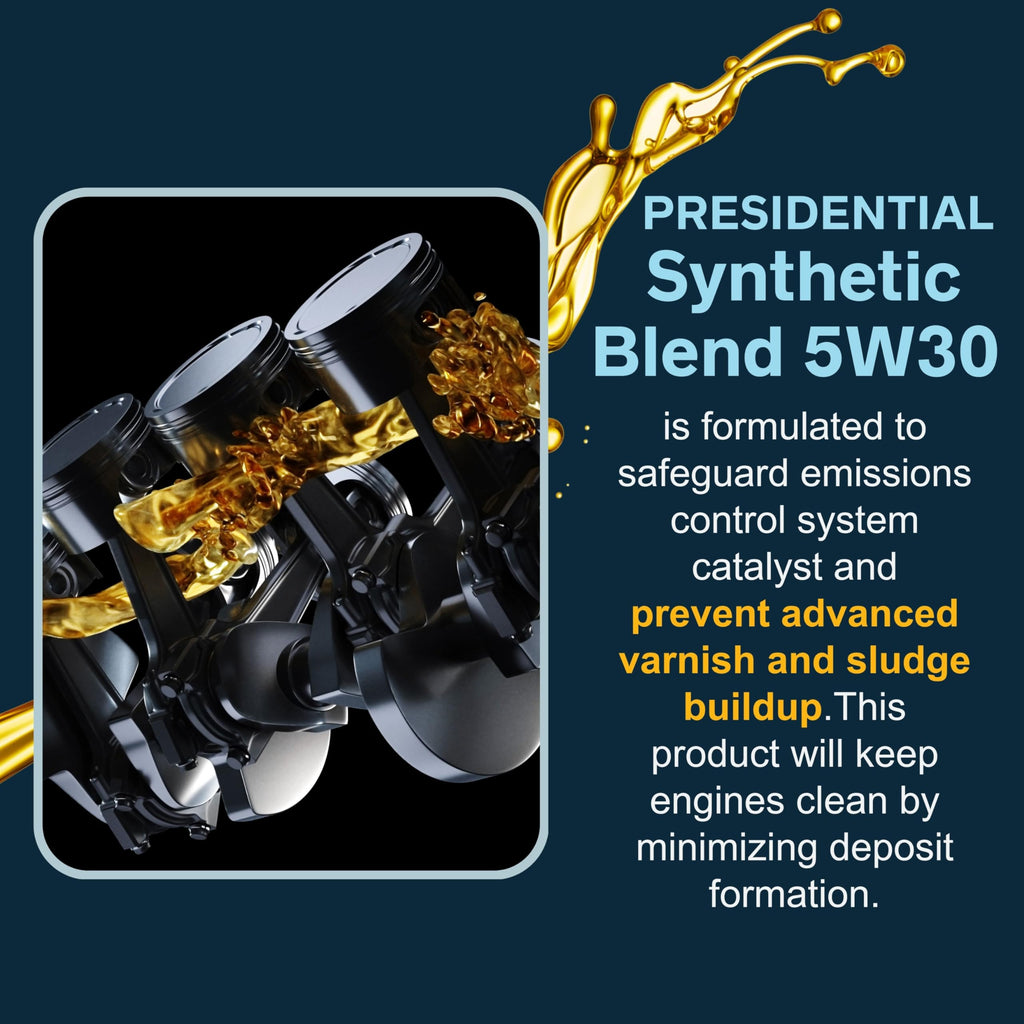 5W30 Synthetic Blend Motor Oil 5 Gallon Z79754