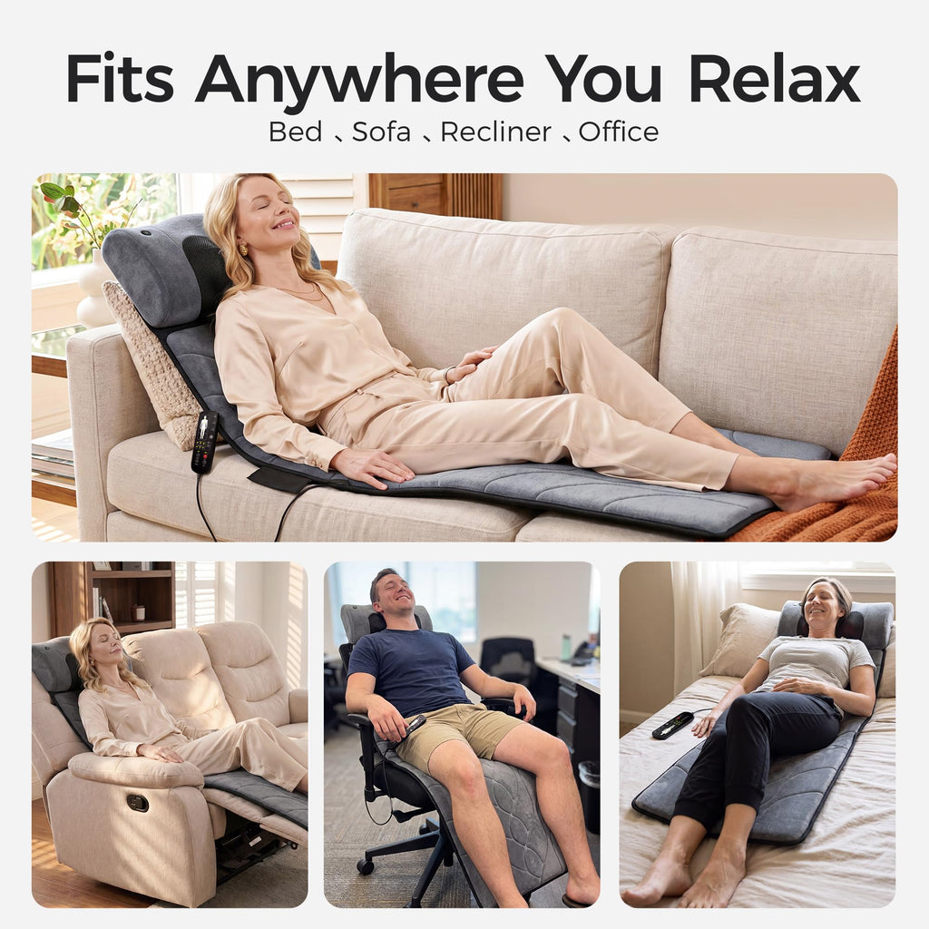 Full Body Massage Mat and Neck Massage Pillow P133