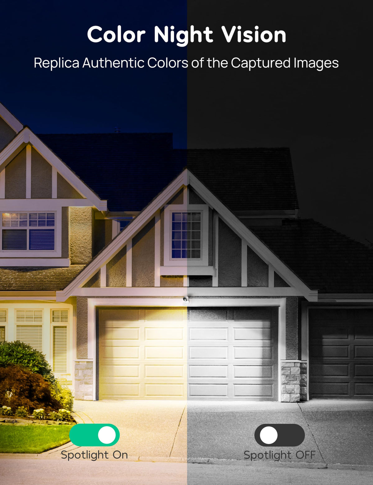 Wired 2K Wi-Fi Security Cameras C9074