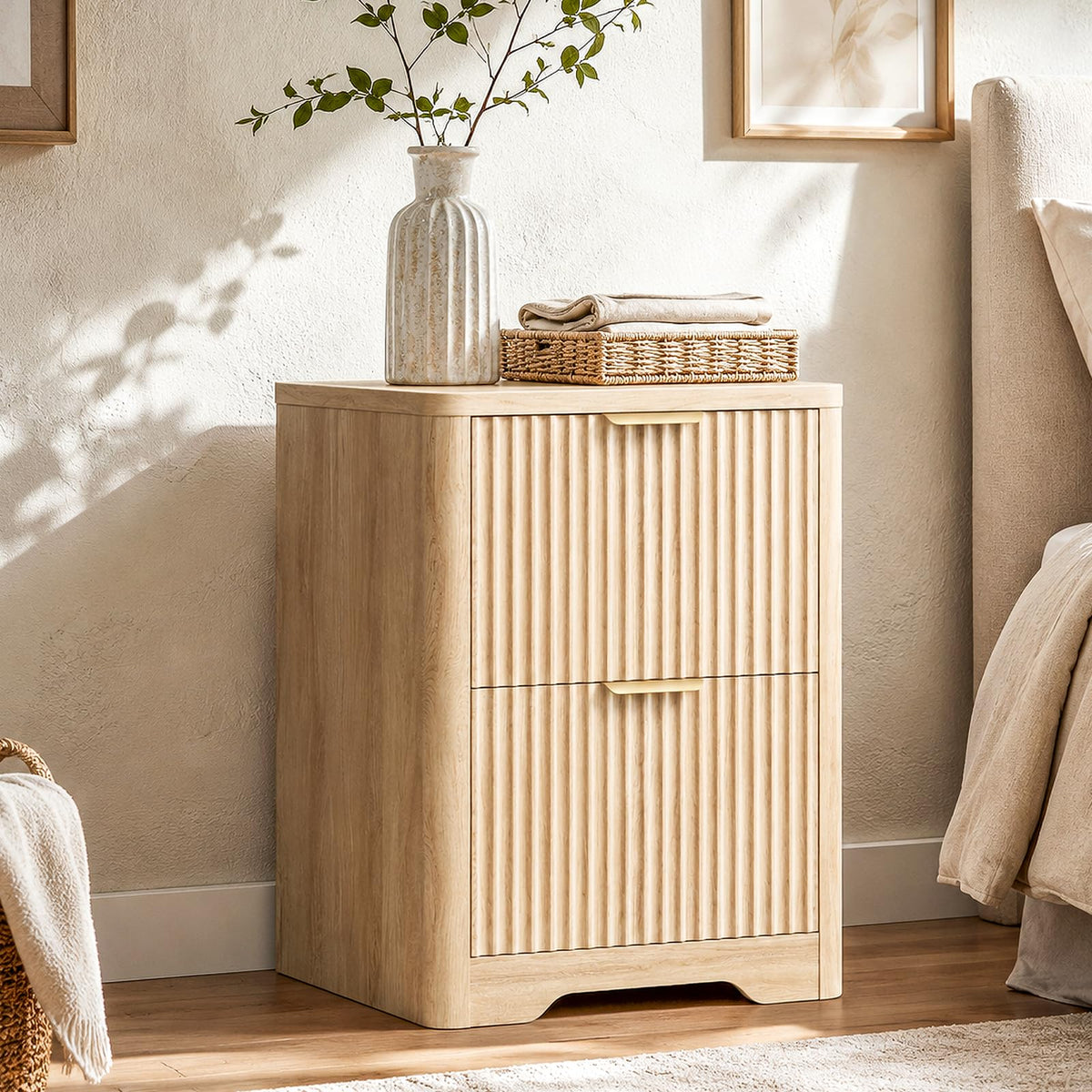 2 Drawer Small File Cabinet B626
