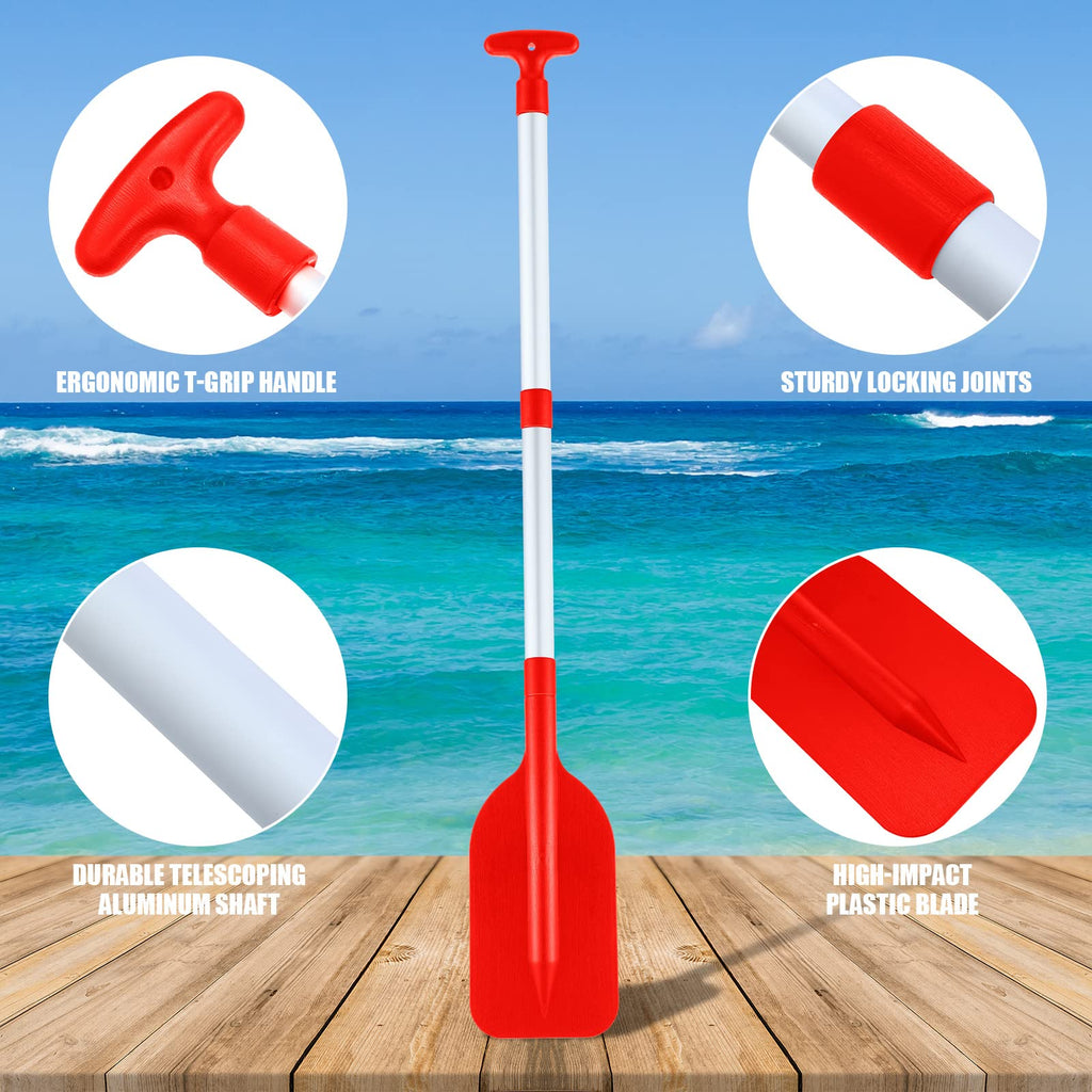 Telescoping Canoe Paddles 2 Pack Aluminum A2566