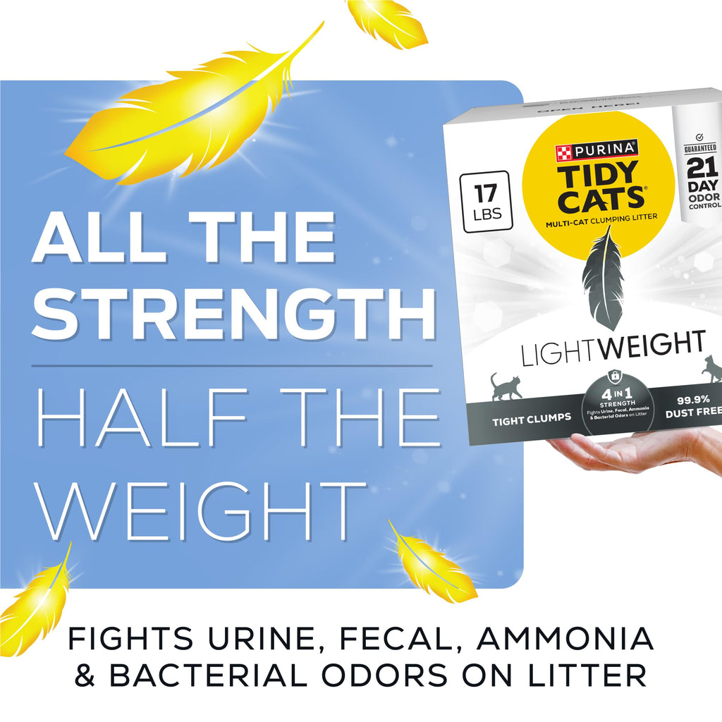 4-in-1 Strength Cat Litter, 17 lb C43564