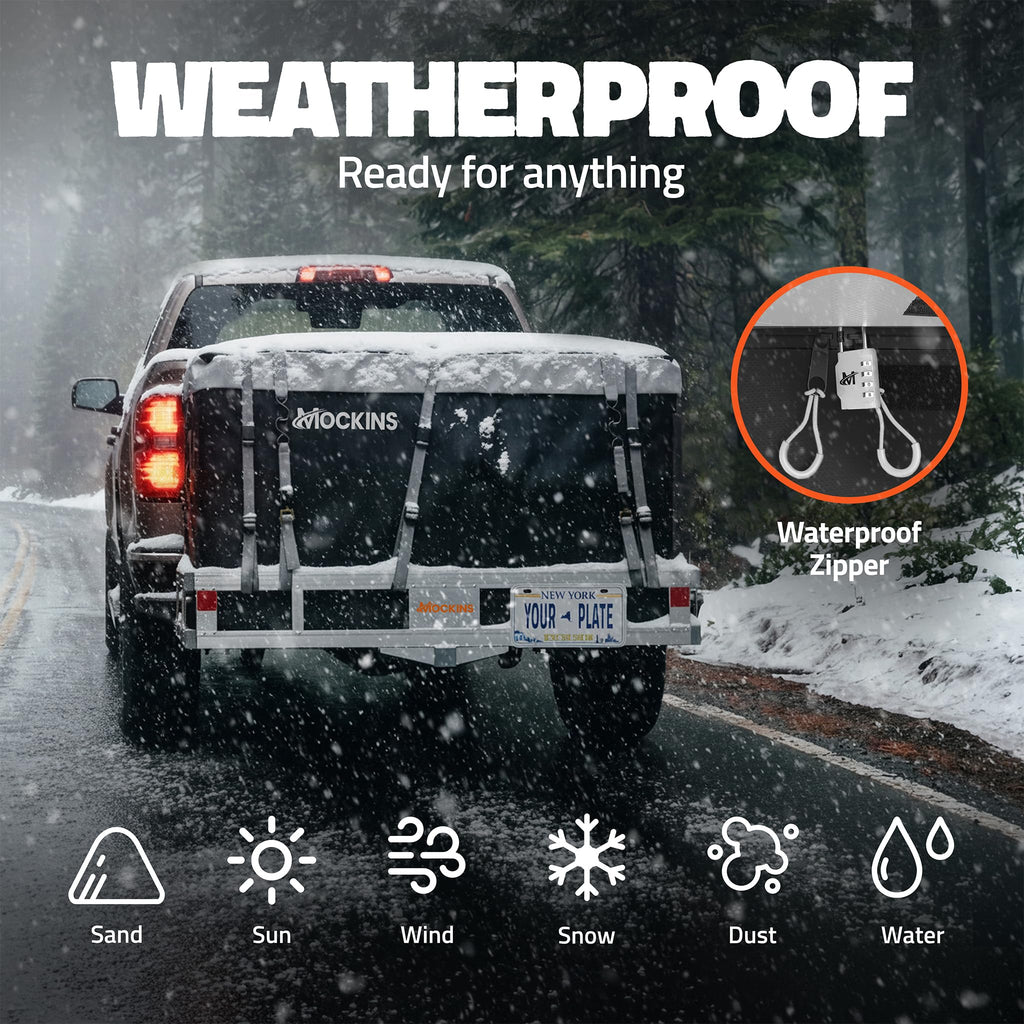 Aluminum Hitch Cargo Carrier & Cargo Bag A5382