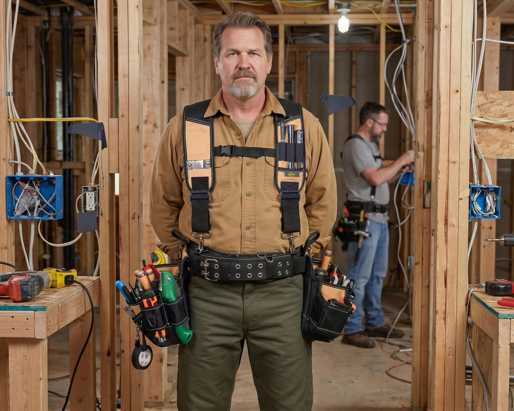 Ergonomic Tool Belt with Suspenders Q318