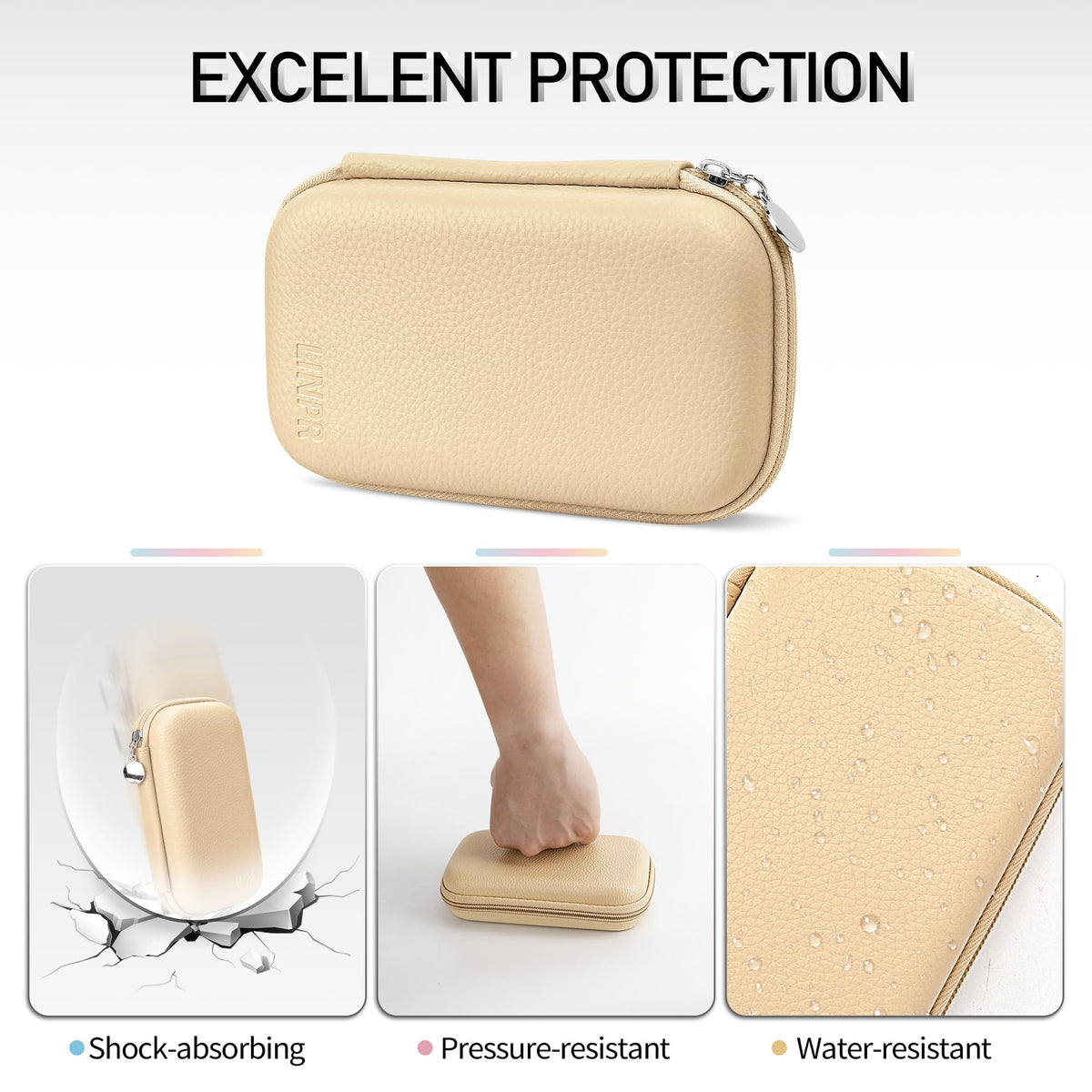 Light Khaki Diabetic Monitor Case S63697