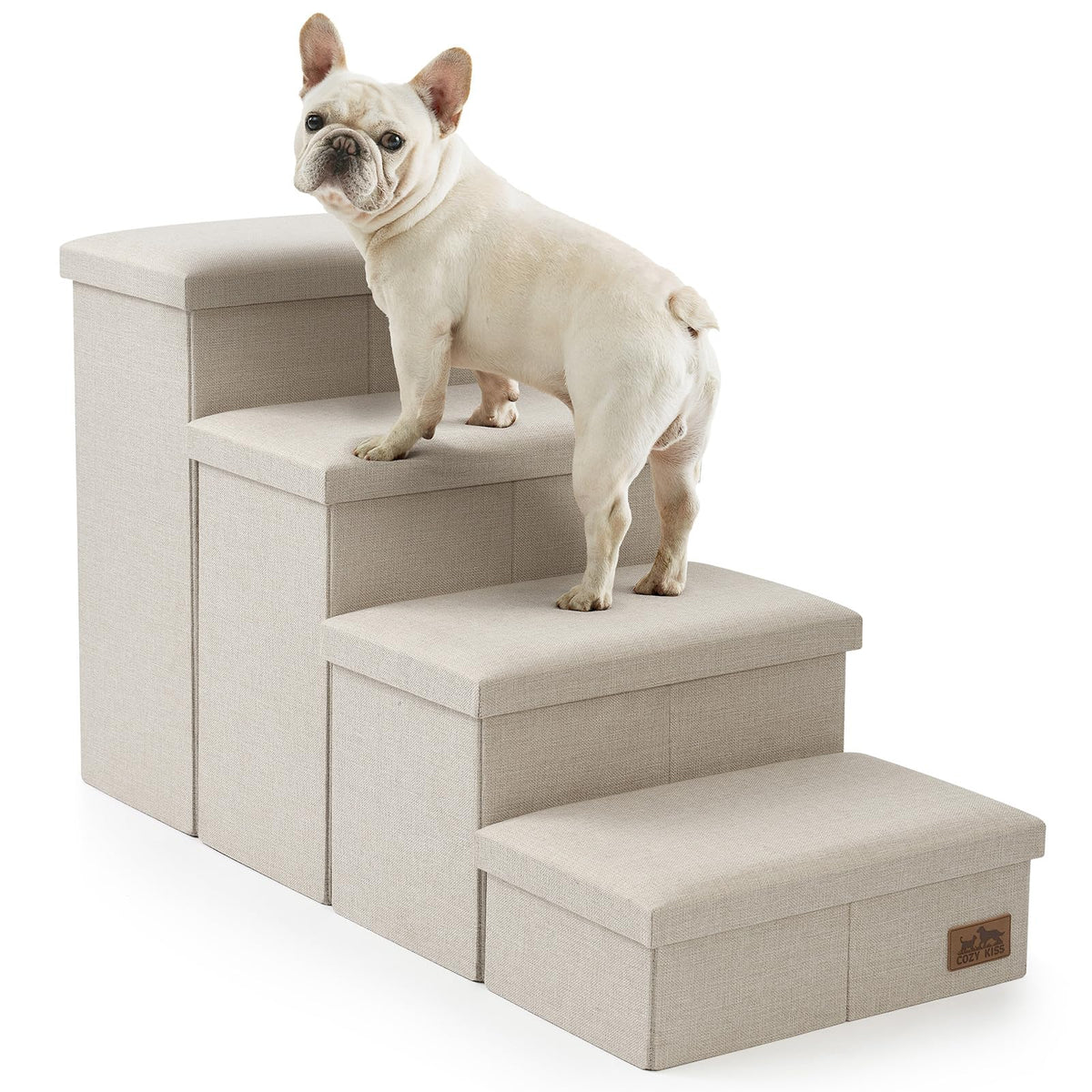 Dog Stairs with Storage, 4-Step F16339