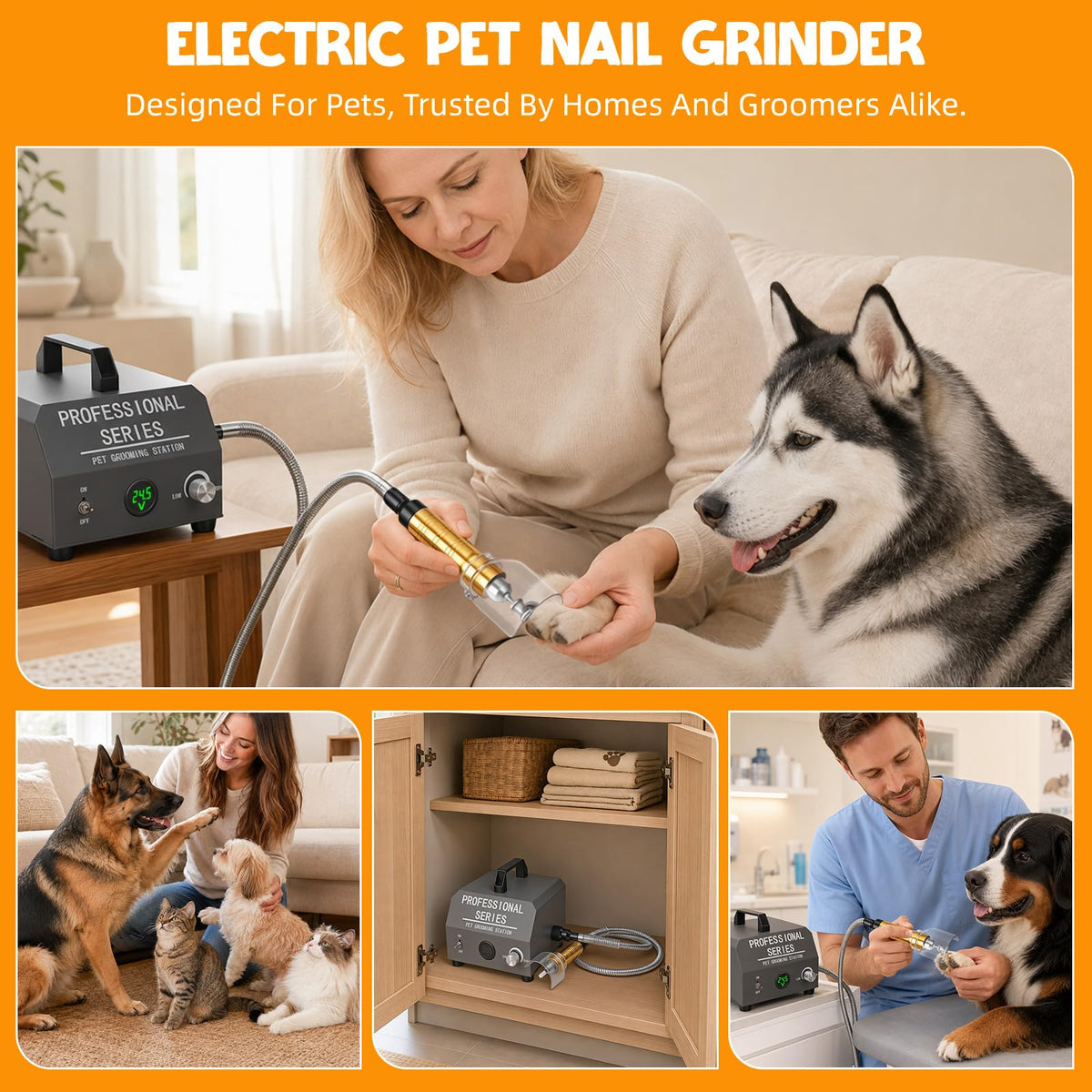 350w Electric Dog Nail Grinder A84904