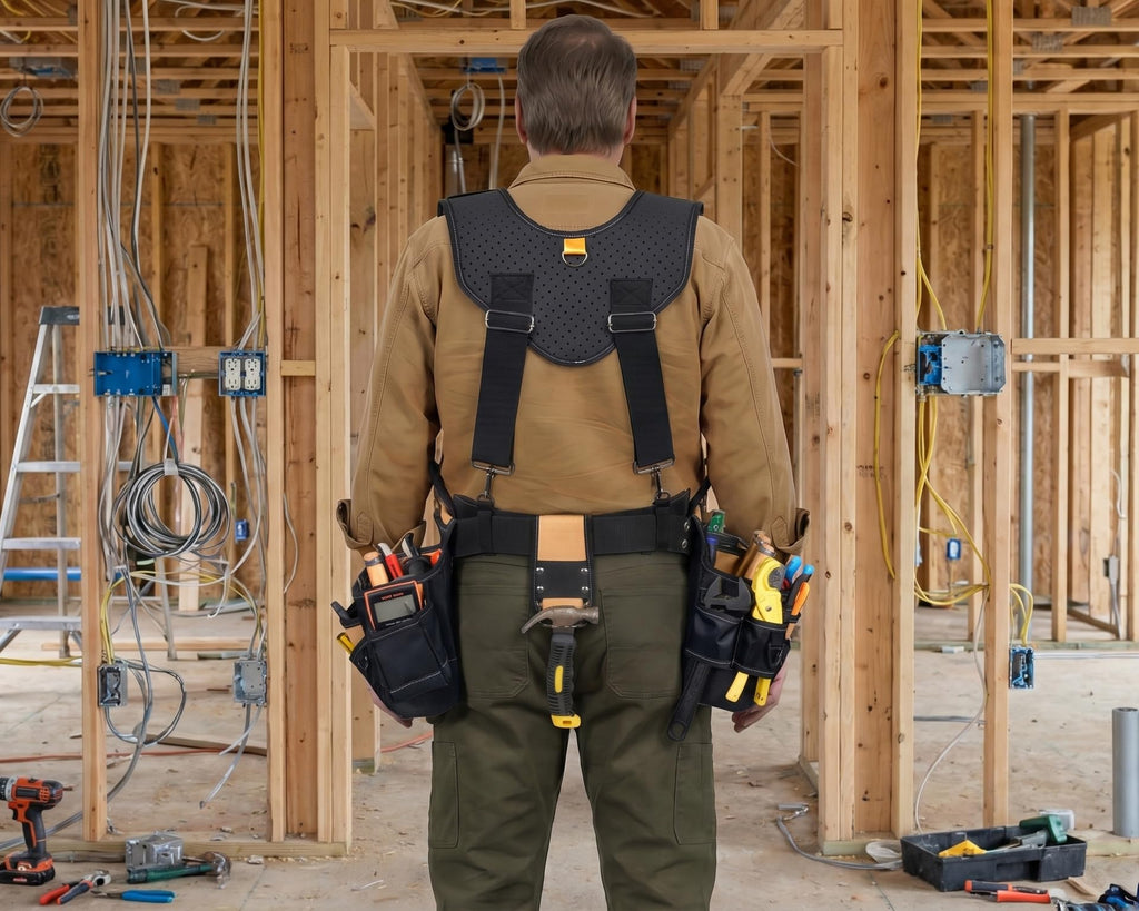 Ergonomic Tool Belt with Suspenders Q318