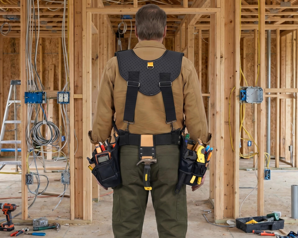 Ergonomic Tool Belt with Suspenders Q318