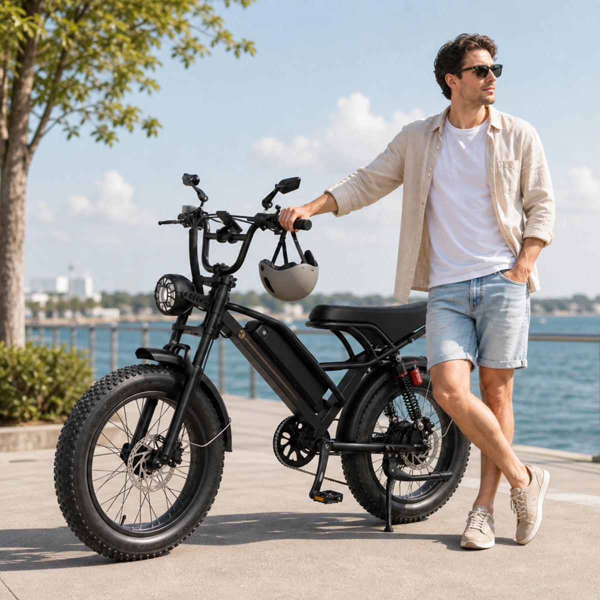 Electric Bike, 3000W Peak, 90 Miles & 38MPH P8259