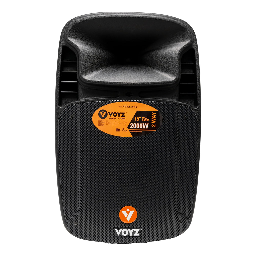 2000 Watt Bluetooth Portable Speaker with Wireless Microphone N782