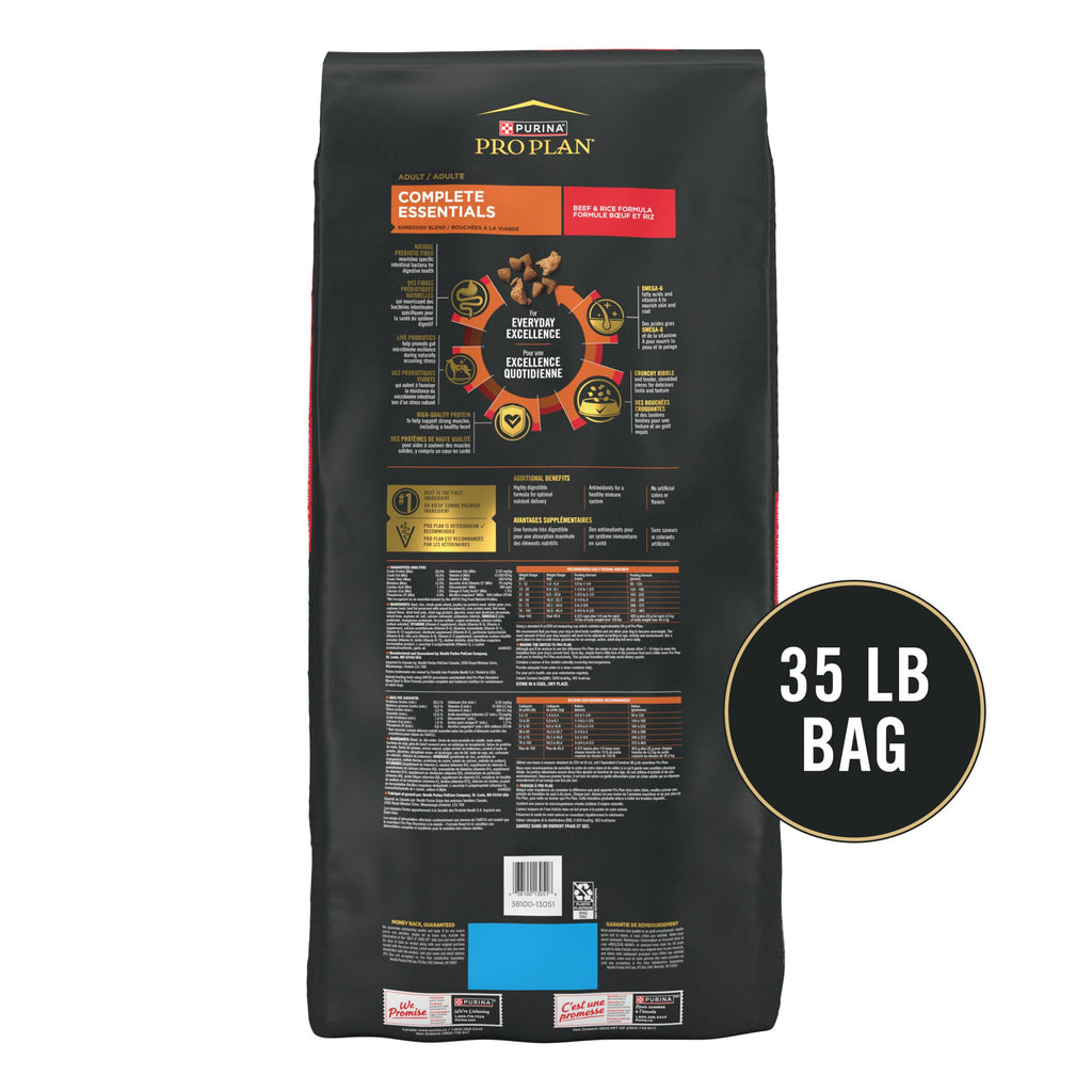 Beef & Rice Dry Dog Food 35 lb Bag Z2378