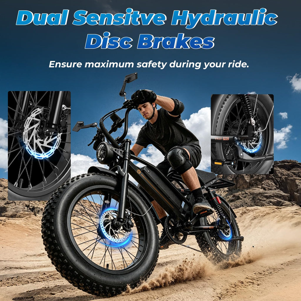 Electric Bike, 3000W Peak, 90 Miles & 38MPH P8259