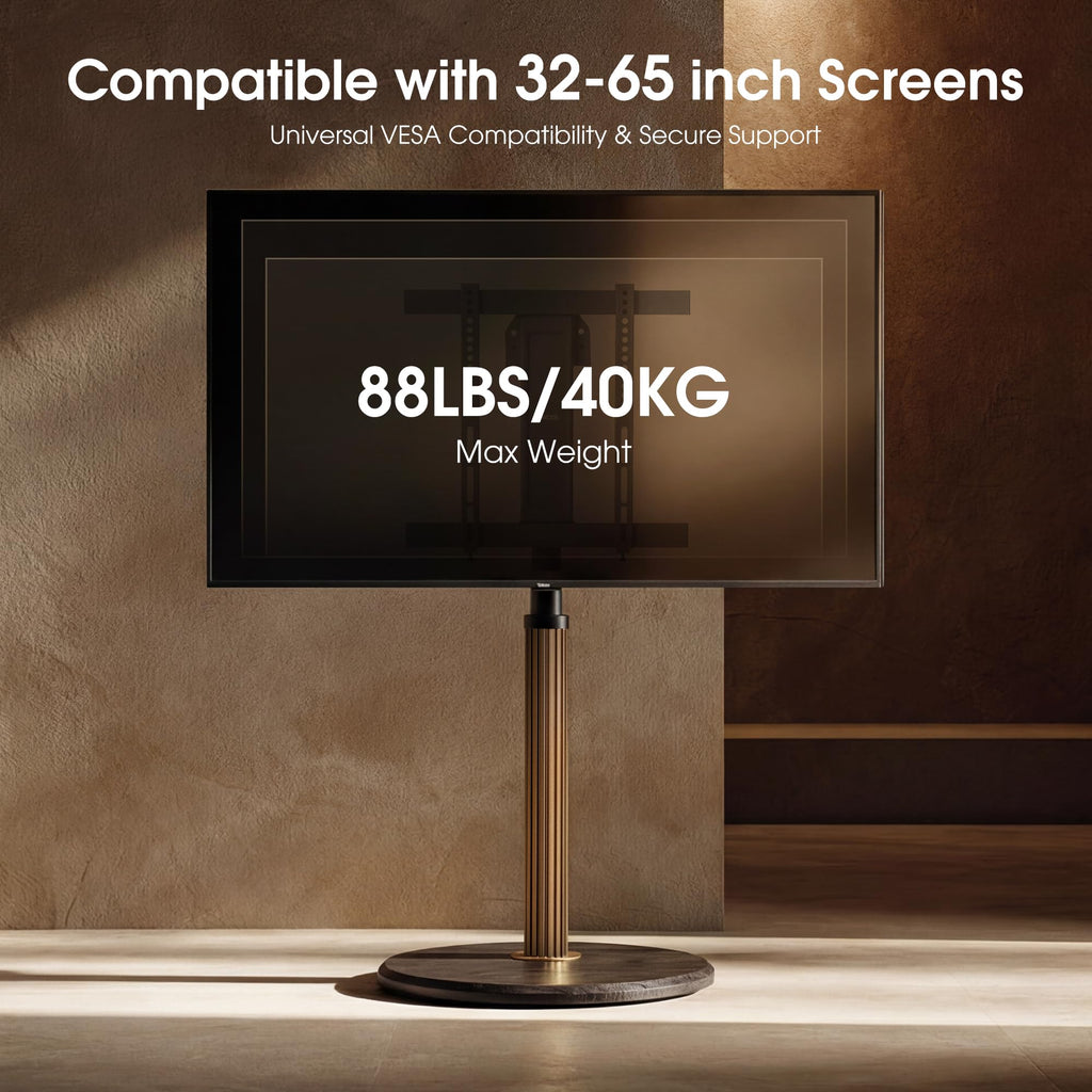 Aluminum Rolling TV Stand for 32-65 inch TVs L665635