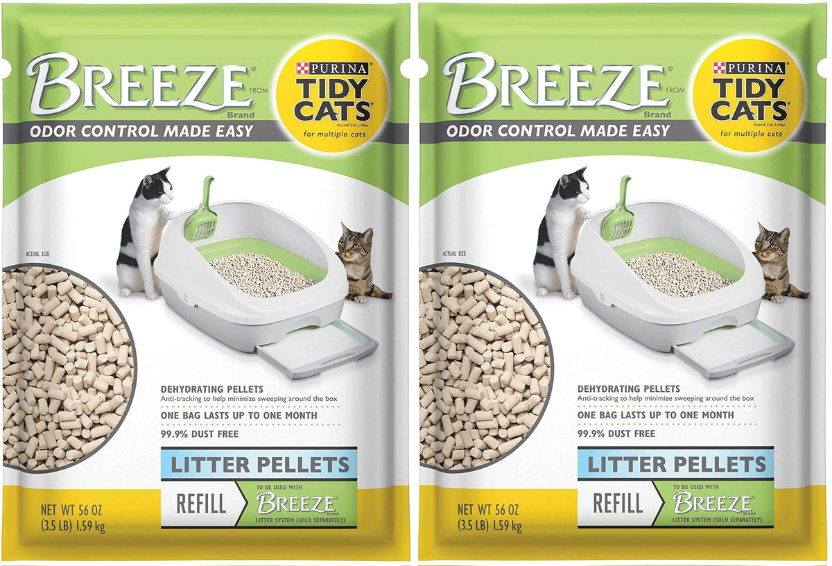 3.5 lb 2 Packs Cat Litter Pellets N252599