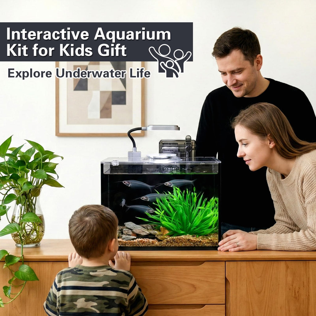 2 Gallon Glass Aquarium Set C64425
