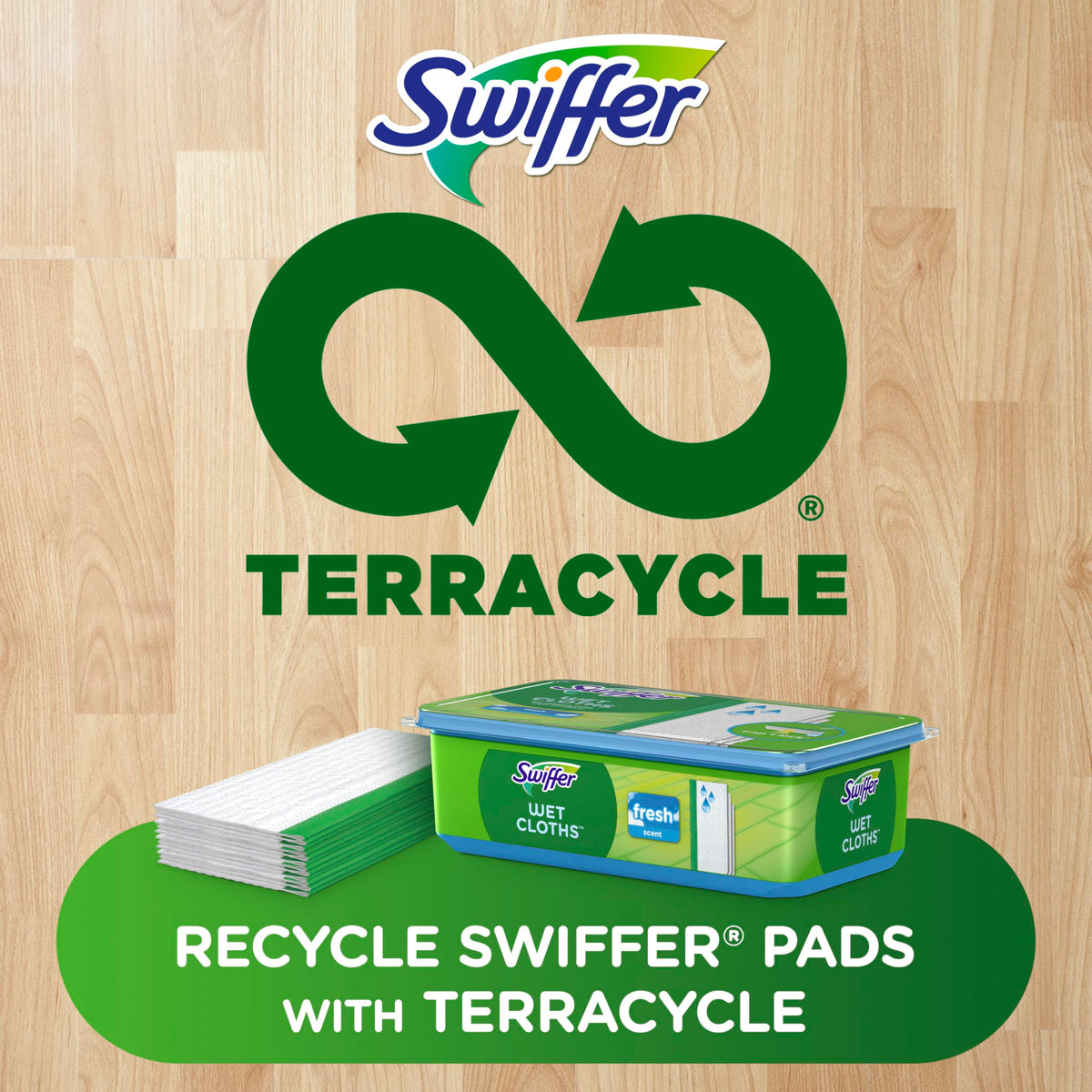 Wet Pads Refill Floor Cleaner 24ct S905381