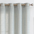 Linen Striped Curtains L379