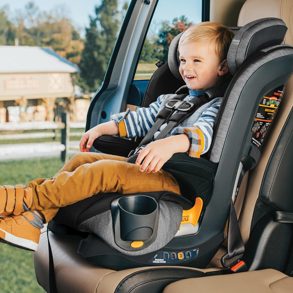 5-Point Harness High Back Booster Car Seat Q366