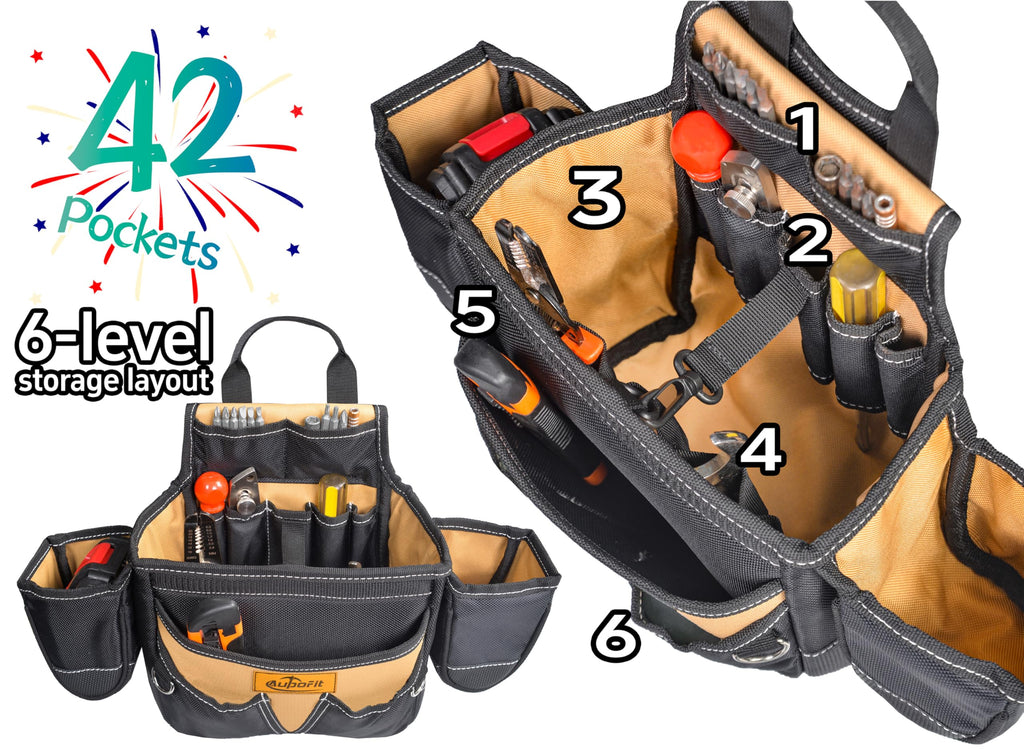 Ergonomic Tool Belt with Suspenders Q318